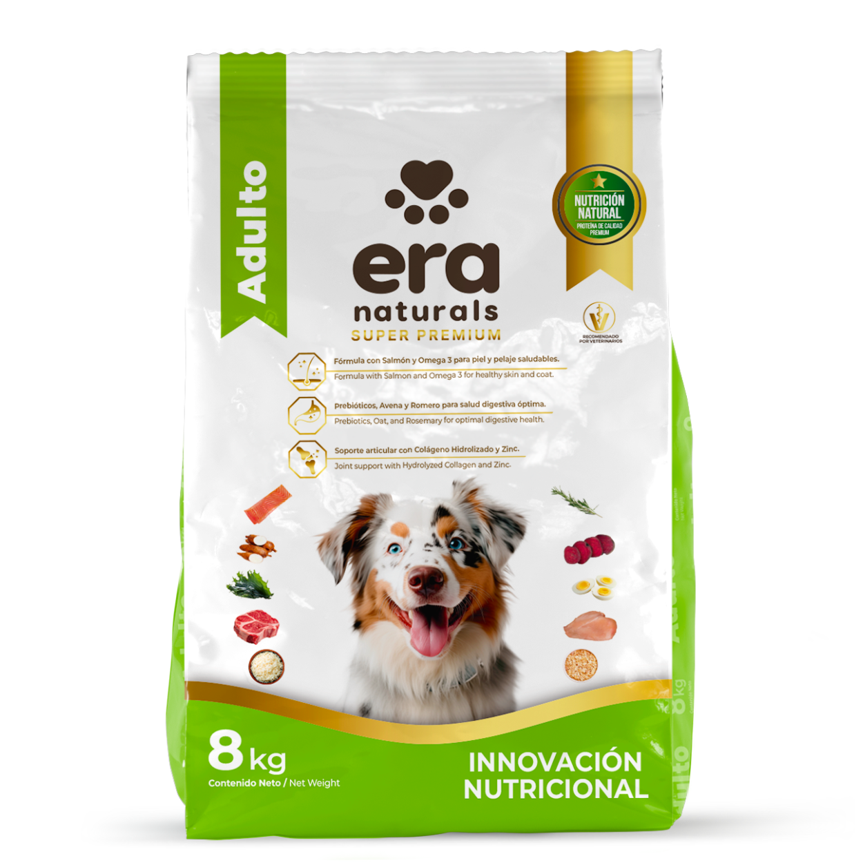 Era Naturals Adulto Raza Mediana y Grande Alimento Super Premium Era Naturals Adulto Raza Mediana y Grande Alimento Super Premium